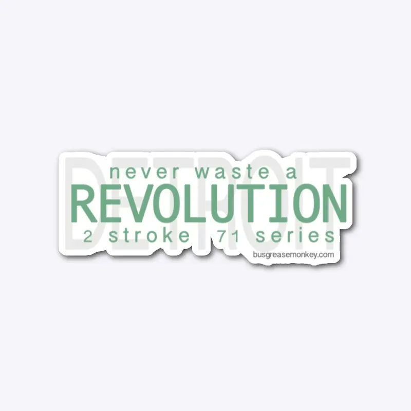 71 Series Die Cut Sticker